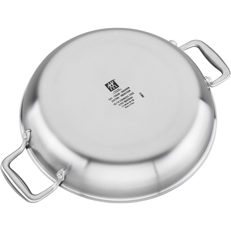 ZWILLING Spirit 3-ply 4-qt Stainless Steel Ceramic Nonstick Braiser