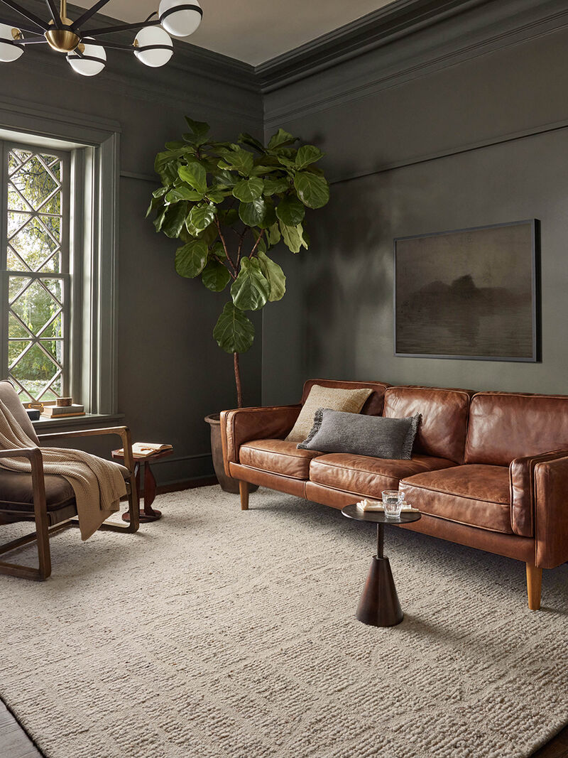 Jones Oatmeal 2'3" x 3'9" Accent Rug by Magnolia Home by Joanna Gaines x Loloi