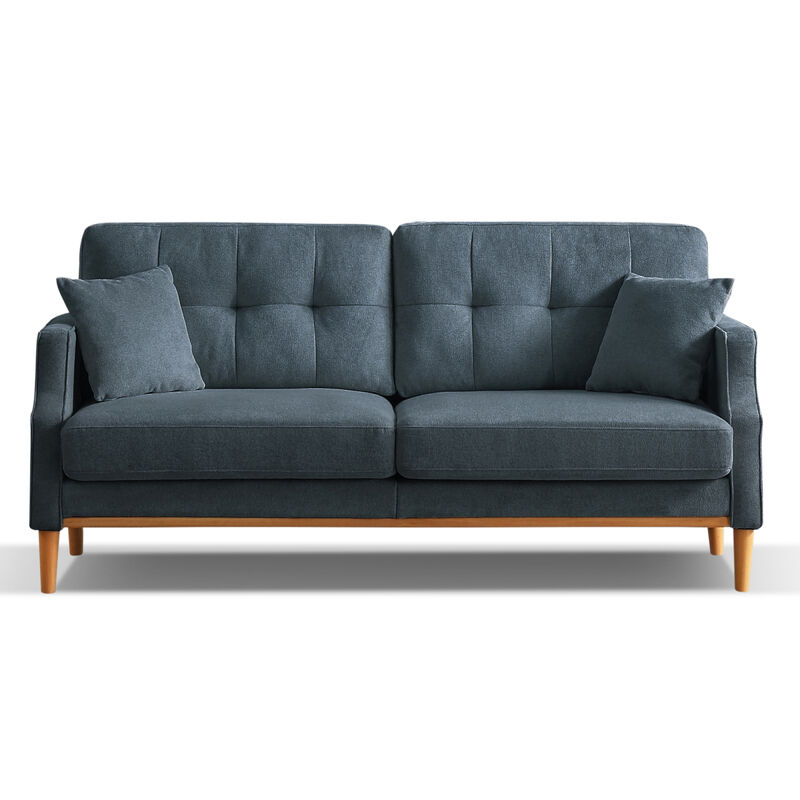 Living Space Sofa 3 Seater With Waterproof Fabric, USB Charge Port