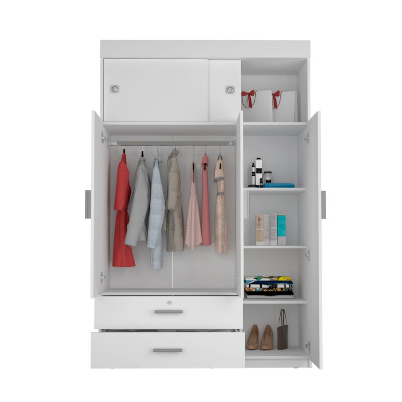 Armoire Chaplin, Bedroom, White