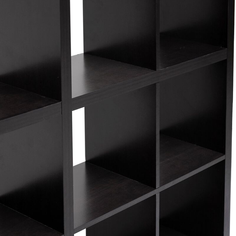 Baxton StudioBaxton Studio Sunna Modern Cube Shelving Unit, Dark Brown