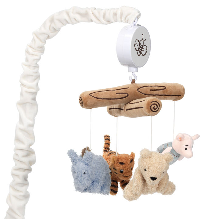 Lambs & Ivy Disney Baby Storytime Pooh Musical Baby Crib Mobile Soother Toy