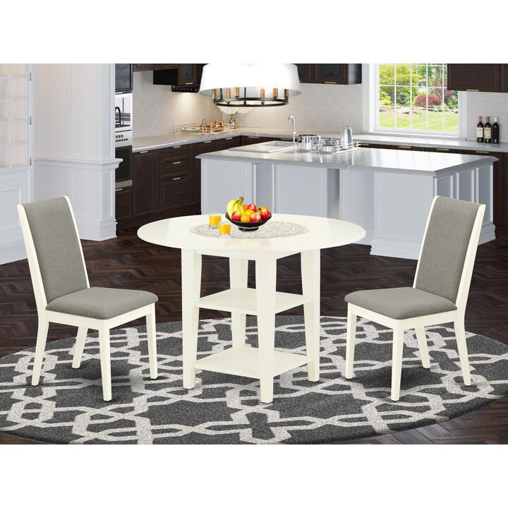 Dining Room Set Linen White