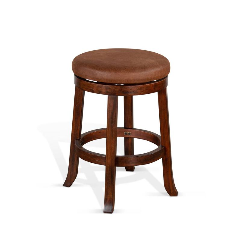 Sunny Designs Counter Swivel Stool, Cushion Seat