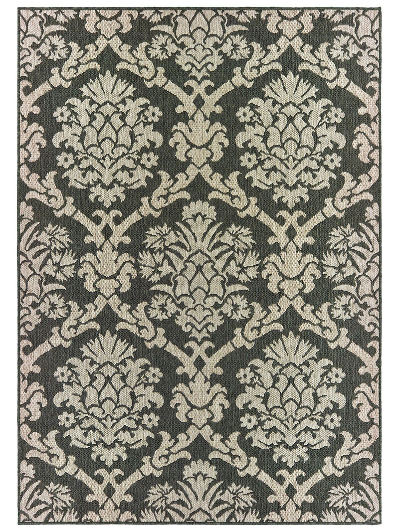 Latitude 3'3" x 5' Grey Rug