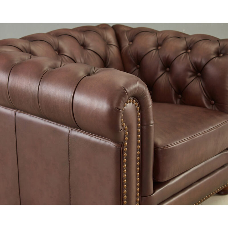 Aliso Top Grain Leather Chair