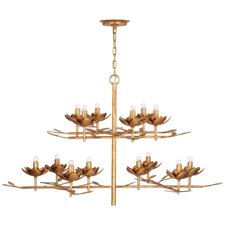 Clementine 53" Tiered Chandelr