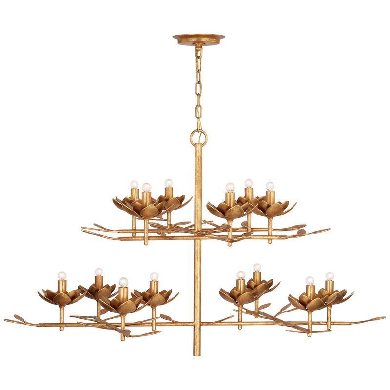 Clementine 53" Tiered Chandelr
