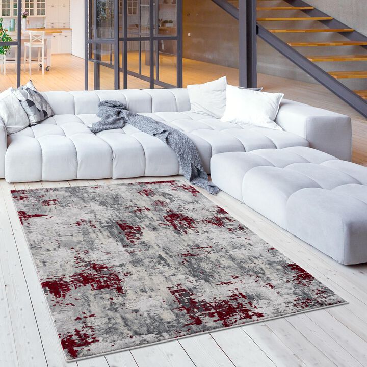 Vogue Contemporary Abstract Indoor Area Rug