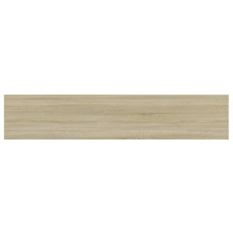 vidaXL Bookshelf Boards 4 pcs Sonoma Oak 39.4"x7.9"x0.6" Chipboard
