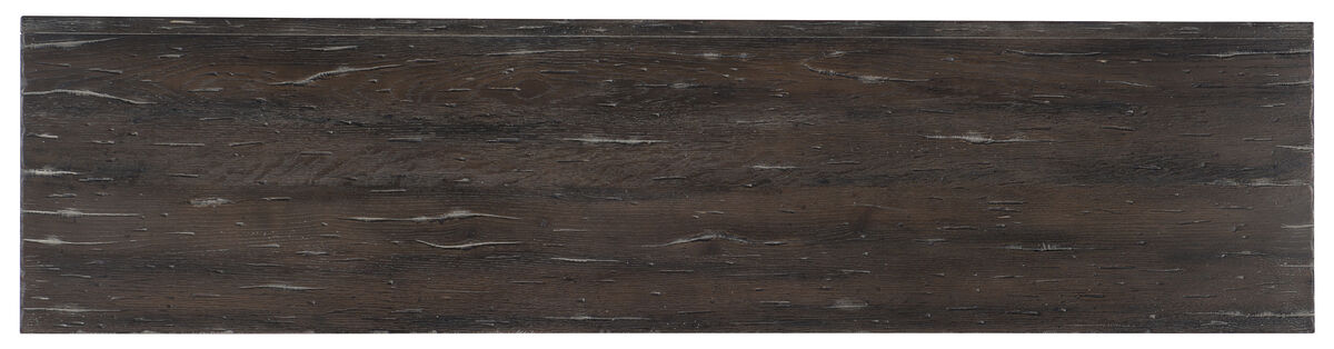 Melange Rosella Console in Dark Wood