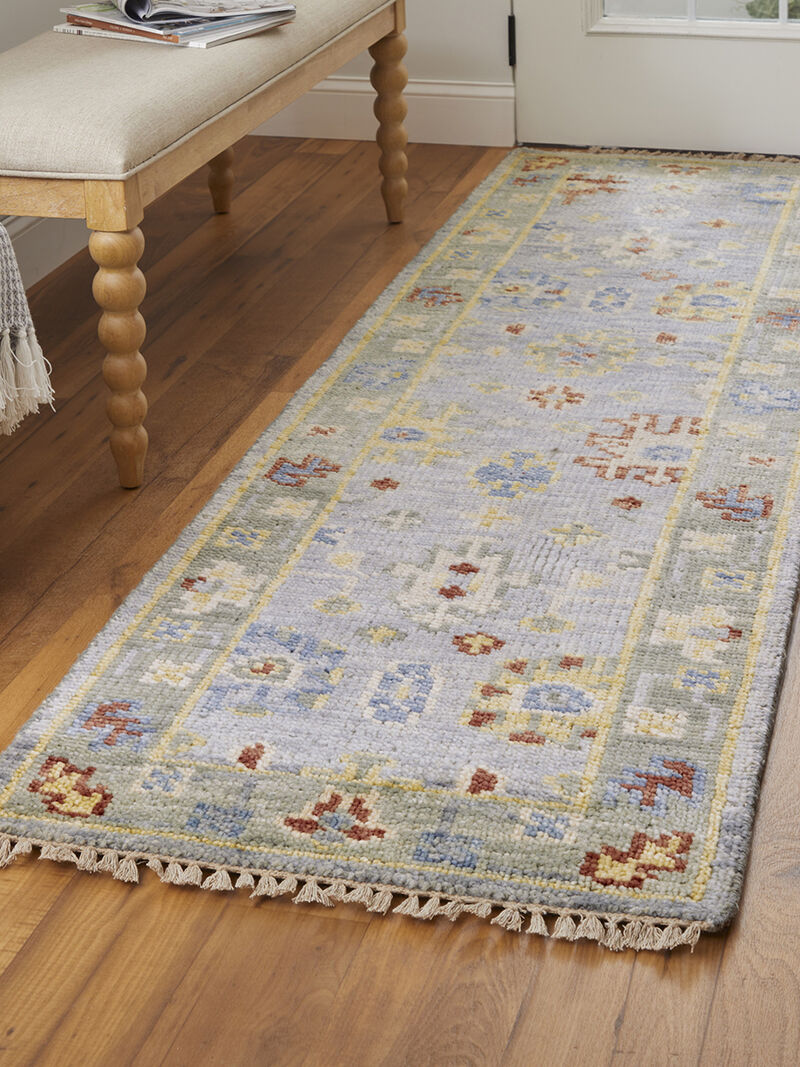 Fillmore 6954F 3' x 5' Blue/Gray Rug