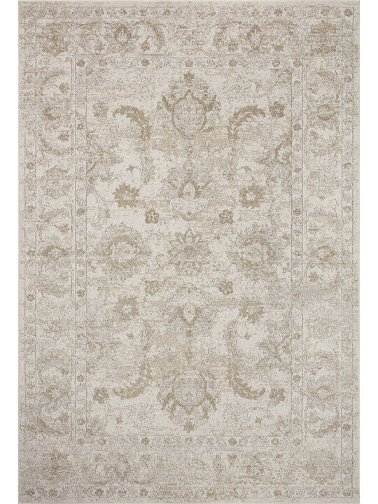 Odette ODT03 Ivory/Beige 4' x 6' Rug