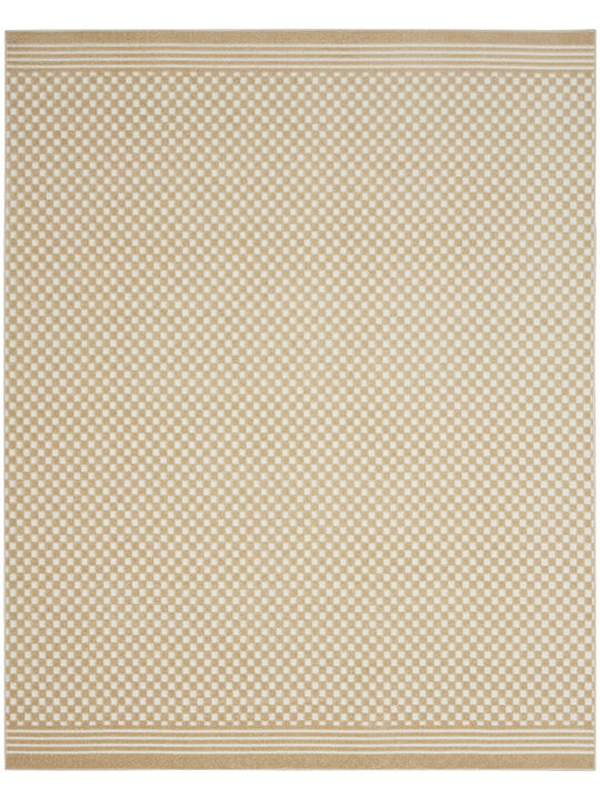 Care Free CAF02 Taupe 9'2" x 12' Rug