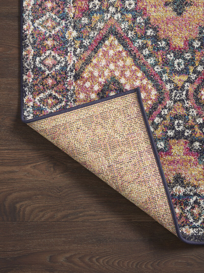 Eila EIL02 Sunset/Multi 18" x 18" Sample Rug