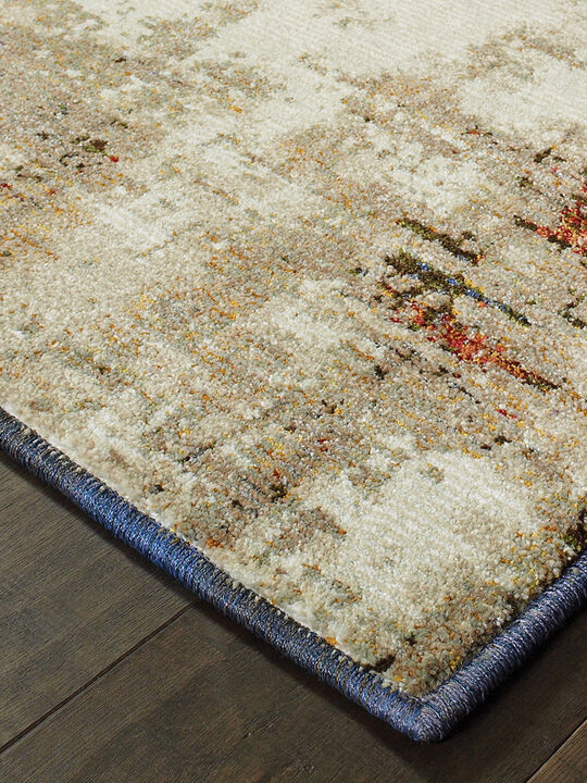 Evolution 3'3" x 5'2" Ivory Rug
