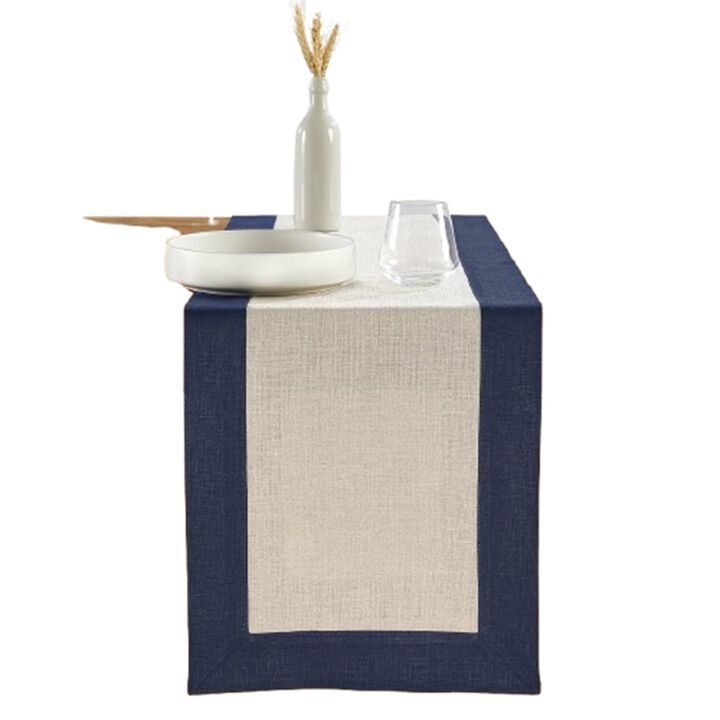 Solino Home 100% Pure Linen Table Runner | Contempo