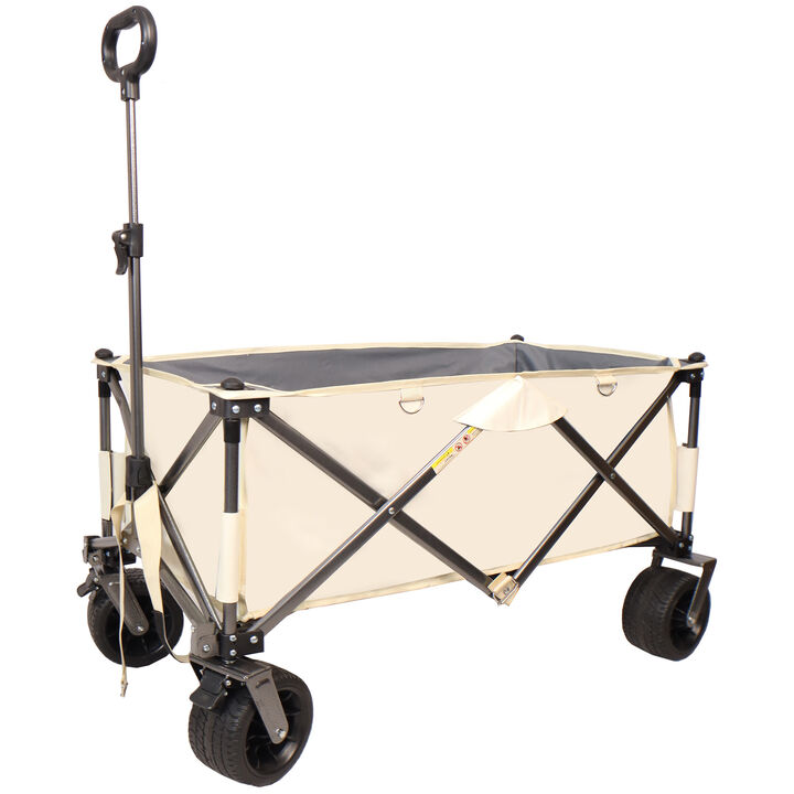 Streamdale Collapsible Utility Wagon: Unstoppable Adventure