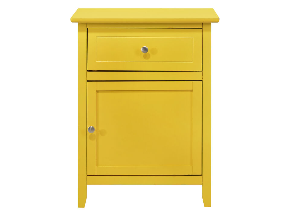 Lzzy 1-Drawer Nightstand (25 in. H x 15 in. W x 19 in. D)