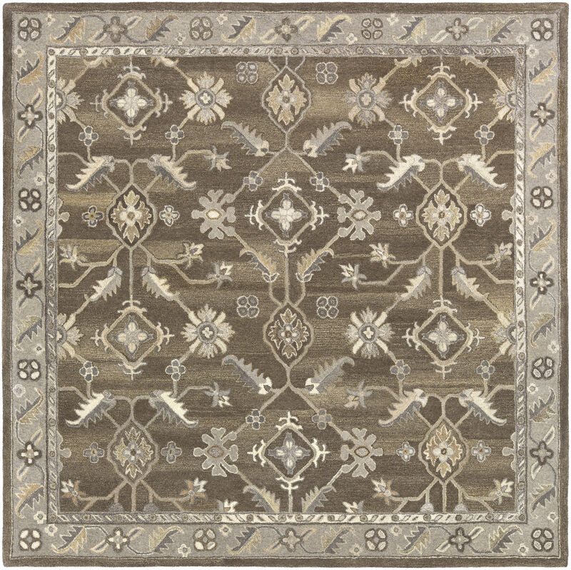 Caesar CAE-1200 9' x 12' Brown Rug