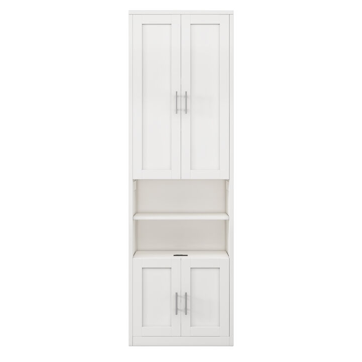 Merax Side Storage Cabinet Bookcase