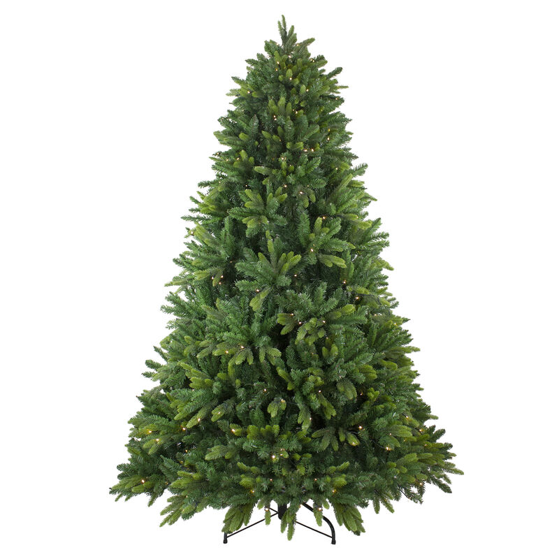 9' Pre-Lit Gunnison Pine Artificial Christmas Tree -  Warm White LED Lights