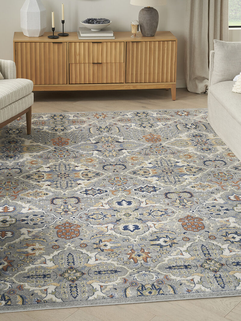 Allur ALR03 Gray 9' x 12' Rug