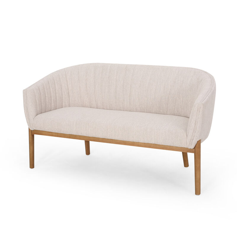 Merax Mid Century Modern Loveseat Accent Chairs