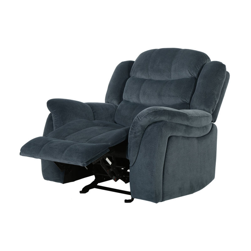Merax Plush Fabric Recliner Chair