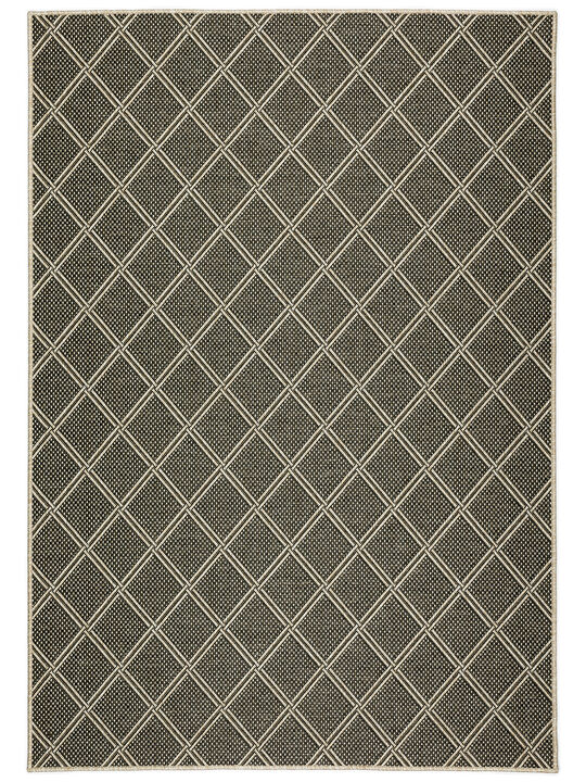Bali BB3 Charcoal 3' x 5' Rug