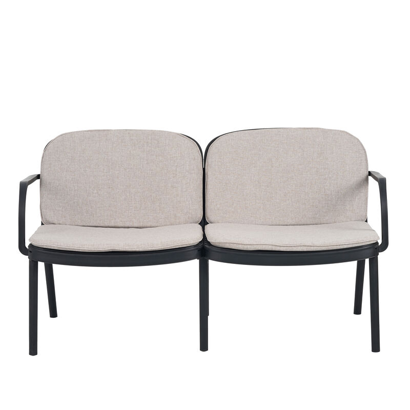 Merax Outdoor Patio PP Loveseat