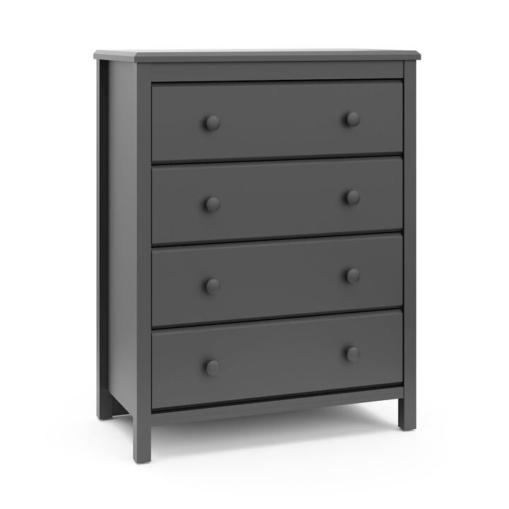 Storkcraft Alpine 4 Drawer Chest (Gray)