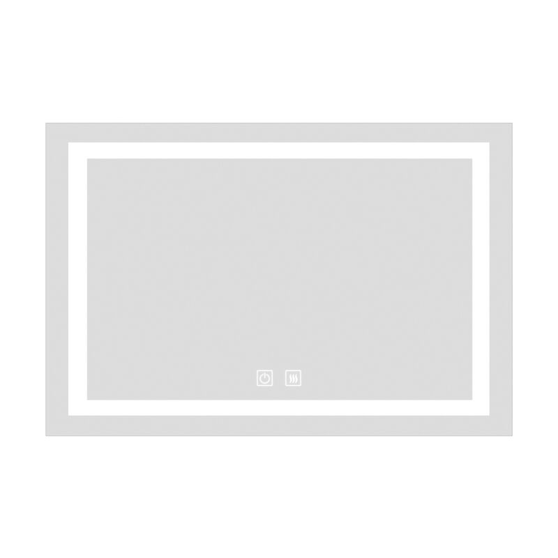 Bathroom Vanity LED Lighted Mirror-36x48in