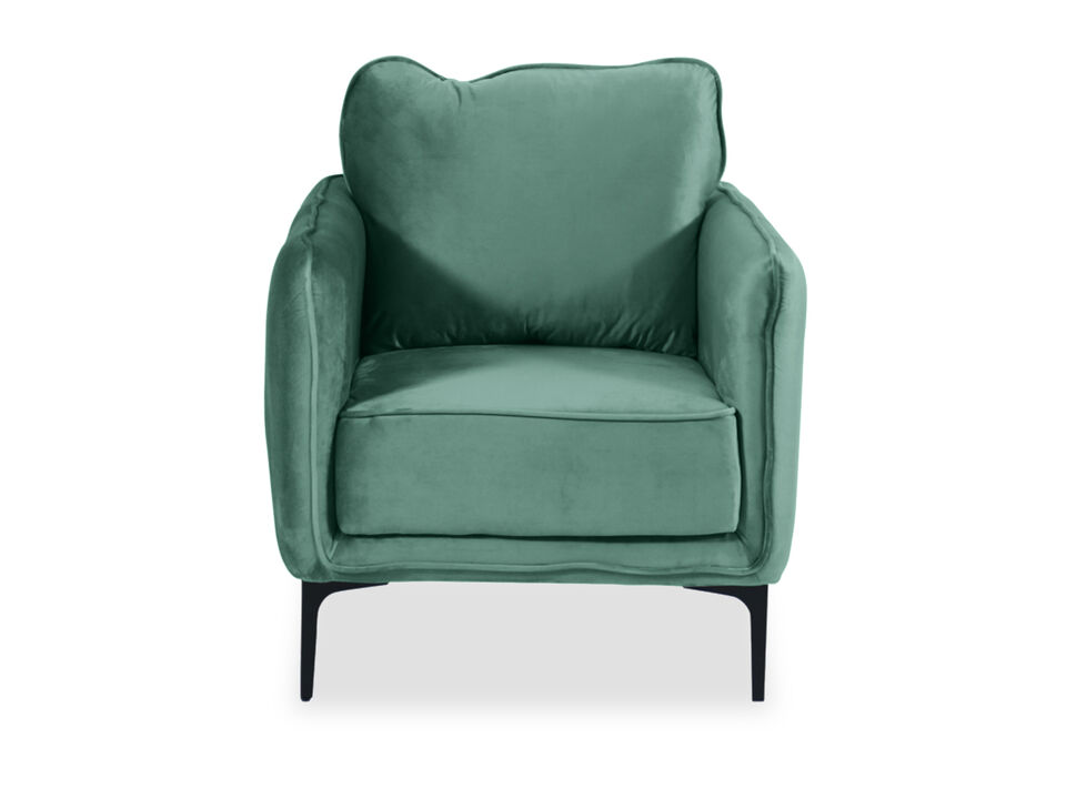 Rae Green Accent Chair