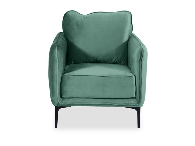 Rae Green Accent Chair