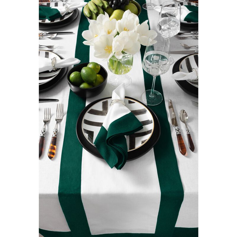 Solino Home 100% Pure Linen Table Runner | Contempo
