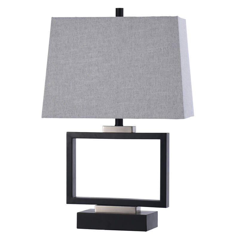 Metton Silver Table Lamp