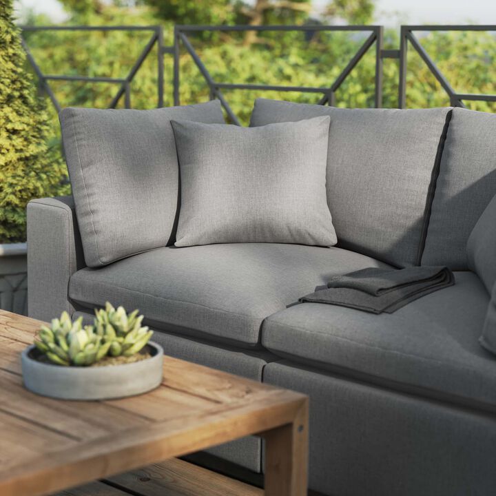 Modway - Commix Overstuffed Outdoor Patio Loveseat