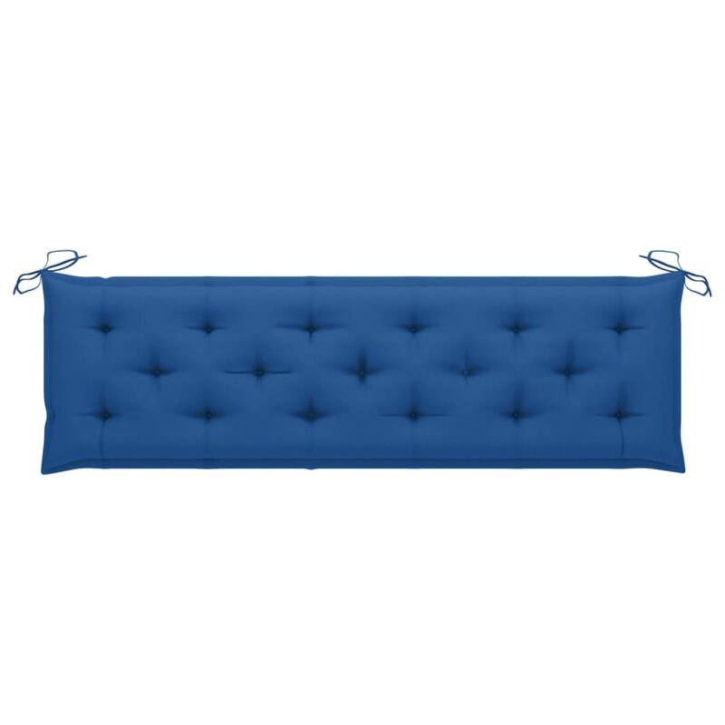 vidaXL Cushion for Swing Chair Blue 70.9" Fabric
