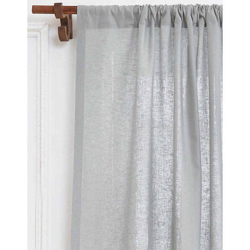 Solino Home 100% Pure Linen Curtain | Linen for Thanksgiving, Christmas