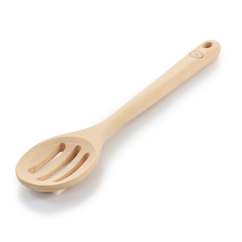 Martha Stewart Bainford 14 Inch Beech Wood Slotted Spoon