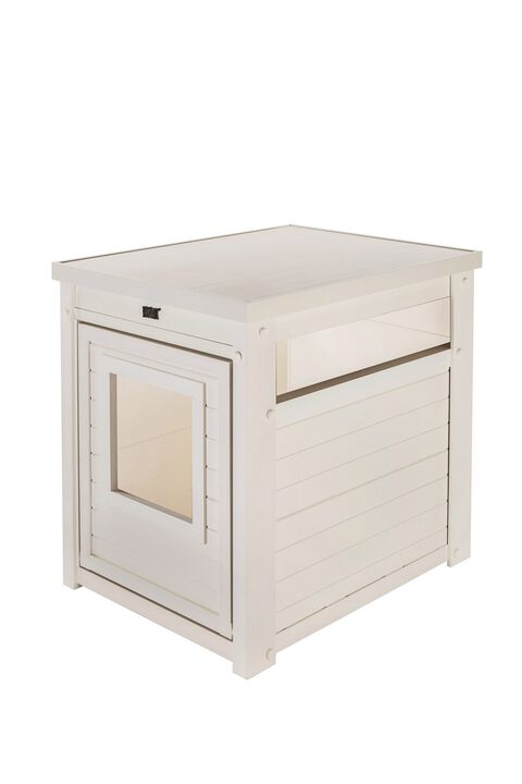 New Age Pet LitterLoo Litter Box Cover/End Table - Antique White