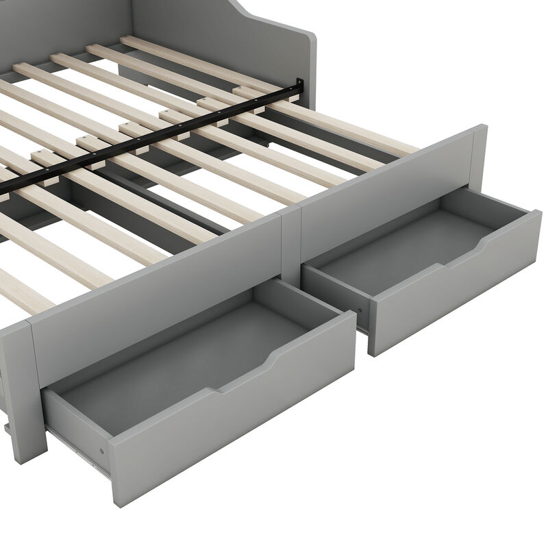 Merax Daybed Bed Frame with Storage