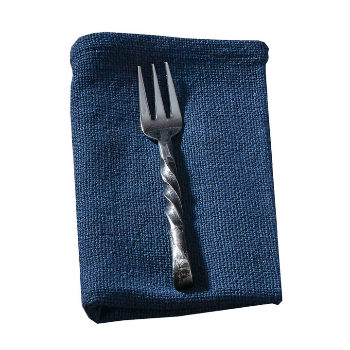 Park Designs Denim Tweed Burlap Napkin Set of 4