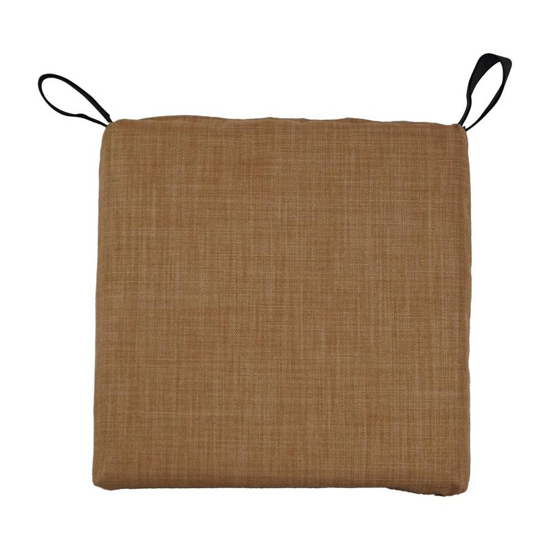Blazing Needles 16-inch Outdoor Cushion, Mocha