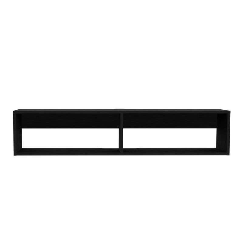 Floating Tv Stand Shelley, Living Room, Black