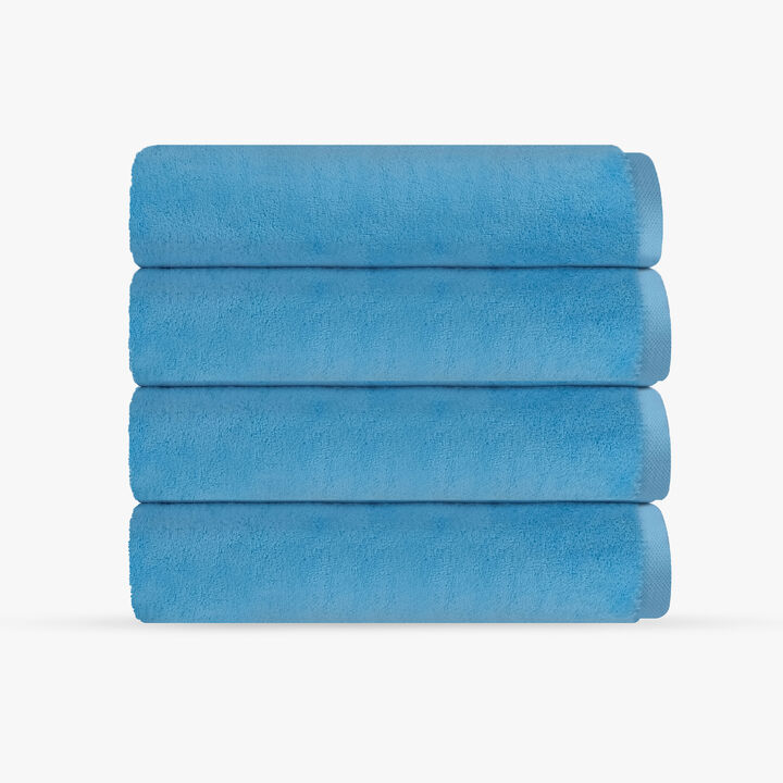 Puresoft 4 pcs Turkish Bath Towels Set
