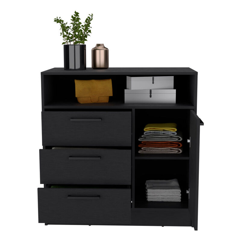 Drawer Dresser Torrey, Bedroom, Black