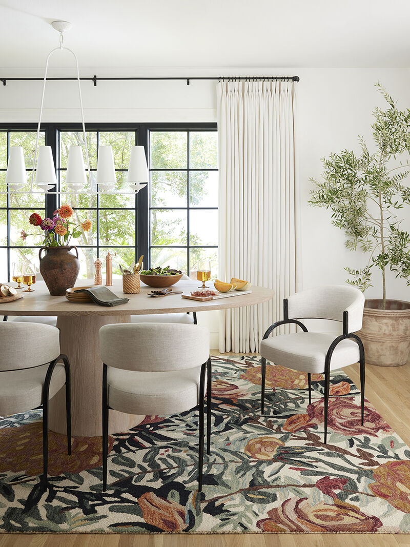 Bella BLM02 Ivory/Lagoon 8'6" x 11'6" Rug