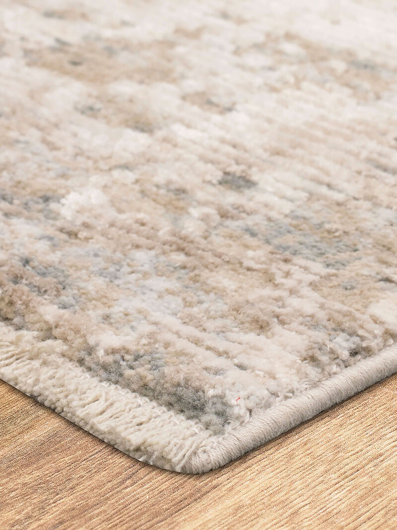 Solitude Velleta Cream  Beige 9' X 11' 9" Rug